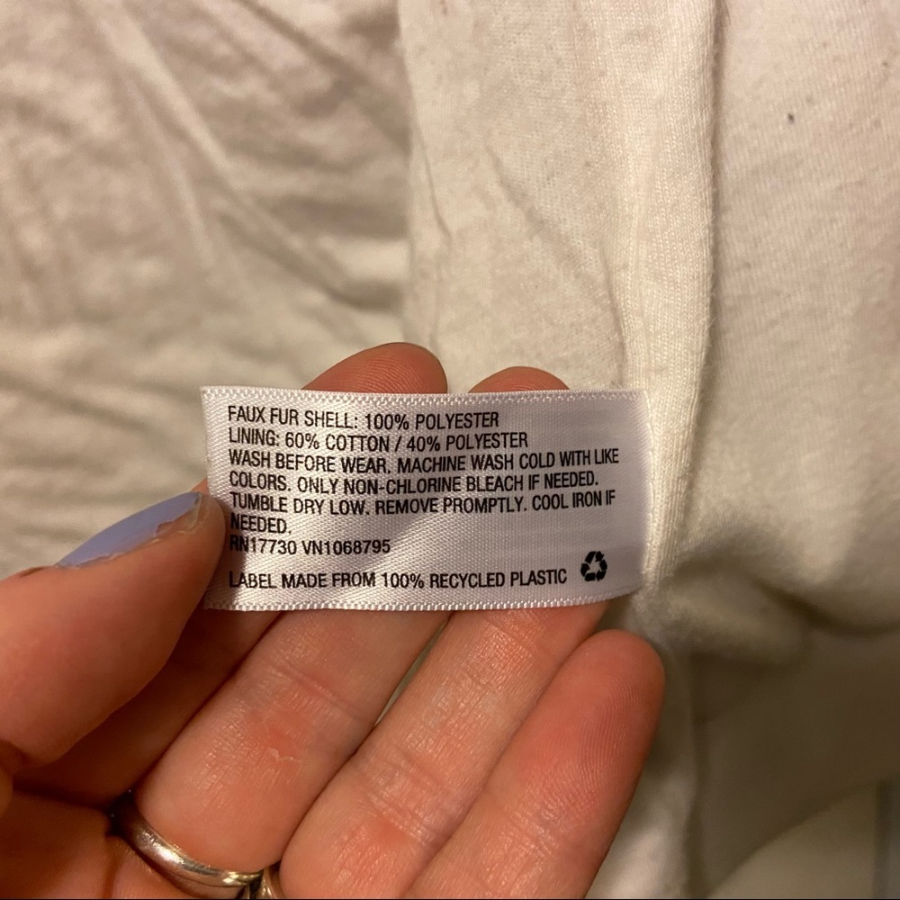 Bear Hood Jacket Girls SzL 10/12 - Picture 6 of 7